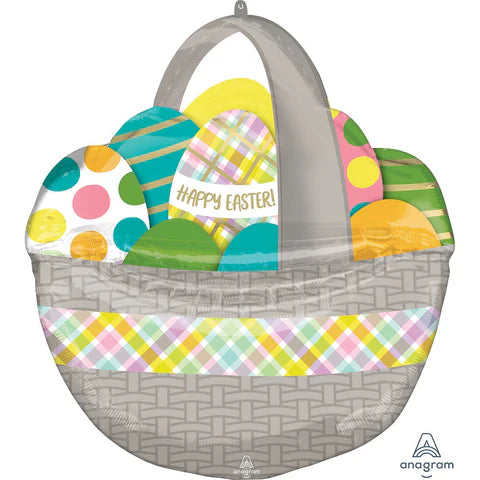 Anagram 26" Easter Egg Basket Balloon